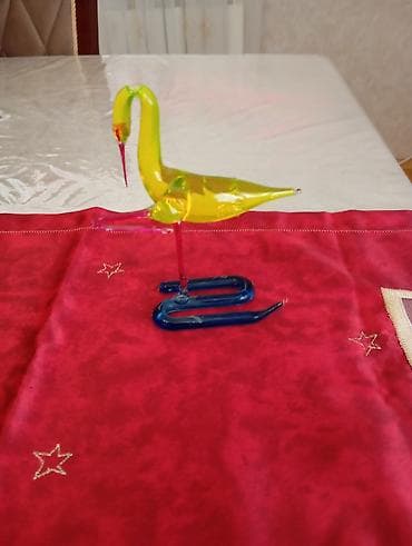 Bayram məhsulları: Fiqur, Şüşə, rəng - Sarı — 1