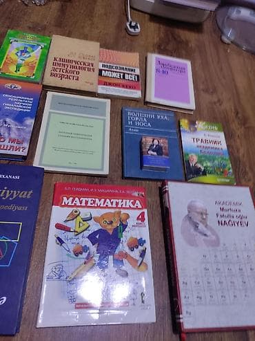 bas gitara: Kitab dəsti – müxtəlif mövzularda rus və azərbaycandilli nəşrlər — 4