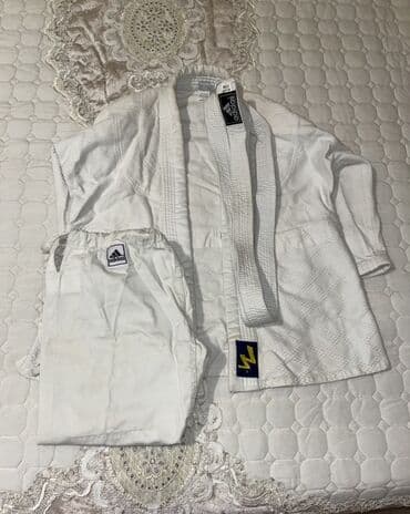 детские турецкие спортивные костюмы: Adidas judo, aikido geyim dəsti - Marka: Adidas - Dəst: yuxarı gi — 1