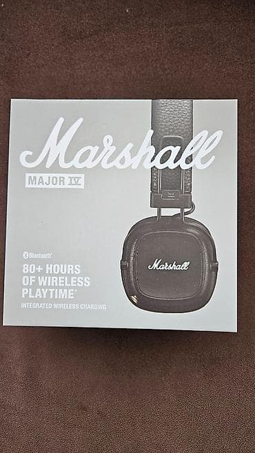 Планшеты: Marshall Major IV Bluetooth qulaqcıq - 80+ saat fasiləsiz simsiz — 1