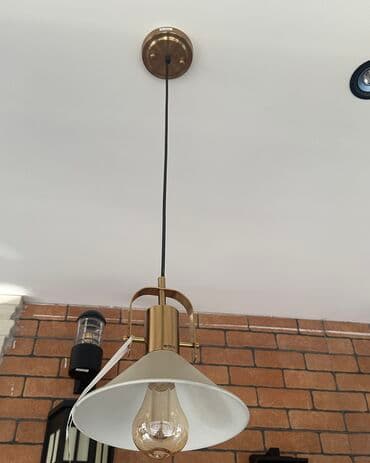 lyusturlar: Çılçıraq, 1 lampa, Metal — 2