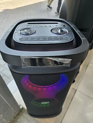 elg kalonka: Karaoke bluetooth kalonka portativ səs sistemi - Güc: 100W - — 2