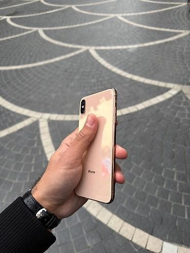 iphone se ucuz: IPhone Xs Max, 64 GB, Qızılı, Simsiz şarj — 4