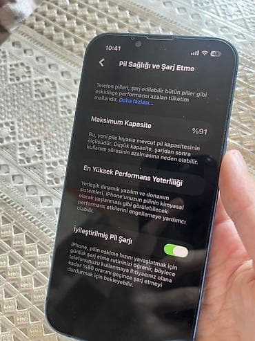 ayfon telfonları: IPhone 13, 128 GB, Mavi, Face ID — 7