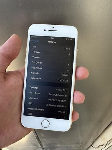 notebook bluetooth: IPhone 7, Qızılı, Barmaq izi — 5