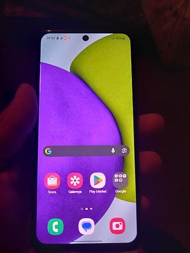 pla filament: Samsung Galaxy A52, rəng - Qara, Barmaq izi — 2