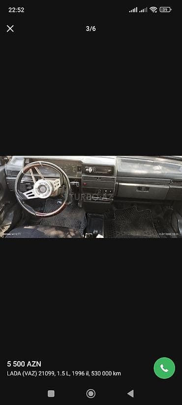vaz 21: VAZ (LADA) 21099: 1.5 l | 1996 il 530000 km Sedan — 3