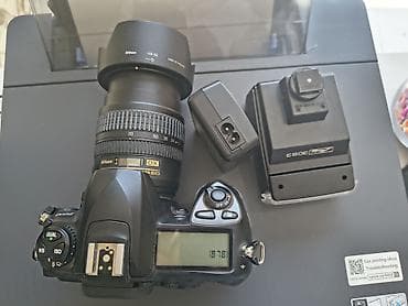 nikon z: Nikon DSLR fotoaparat dəsti Tərkib: - Nikon gövdə (üst LCD ekranlı — 3