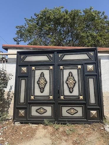 sane keci: Yeni Dəmir Həyət darvazası, Yana açılan, 3 m, Mexaniki, Qapı ilə, Kredit var, Ödənişli quraşdırma, Ünvandan götürmə, Ödənişli çatdırılma, Rayonlara çatdırılma — 3