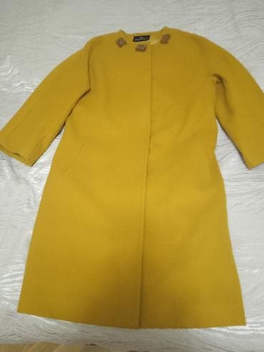 off white prsluk: Palto, M, rəng - Sarı — 2