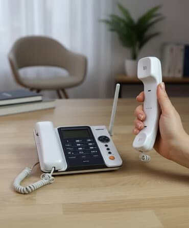 redmi not 8 kabrolari: GEEPAS stasionar masa telefonu - Model: GEEPAS GCP?125 (görünən — 1