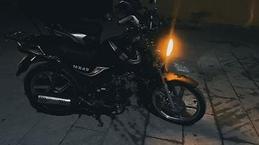 vaz 2107 2010: MX49 yol motosikleti - Model: MX49 - Rəng: qara, gümüş və narıncı — 4