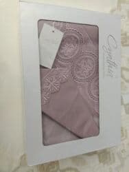 Süfrə Cynthia Home Collection süfrə dəsti. - Rəng: pudra/şaftalıya