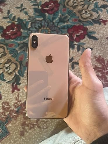 300 manatliq telefonlar: IPhone Xs Max, 256 GB, Qızılı, Face ID — 1