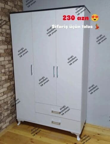 Divanlar: Yeni, Açılan, 3 qapılı Düz dolab, Qarderob, paltar dolabı, Azərbaycan