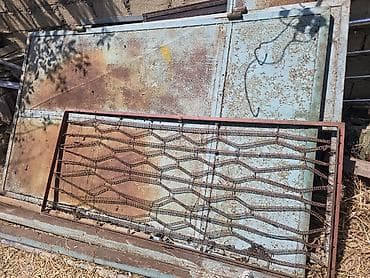 Qapılar və aksessuarlar: Metal soba və köhnə qapılar – təmir və ya təkrar istifadə üçün - — 1