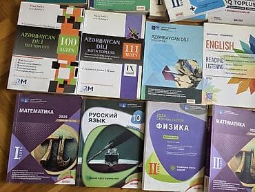 Testlər: Abituriyent və şagirdlər üçün müxtəlif fənlər üzrə hazırlıq vəsaitləri — 1