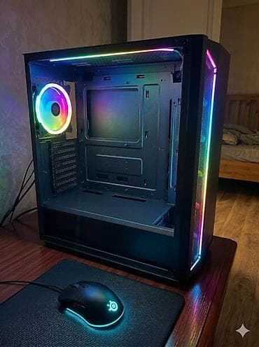 4 portlu modem: Rampage case + Rampage 600W 80+ qida bloku psu Rampage case içinde — 1