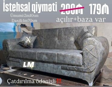 divan işlenmiş: Divan, Yeni, Açılan, Bazalı, Parça, Ödənişli çatdırılma — 1