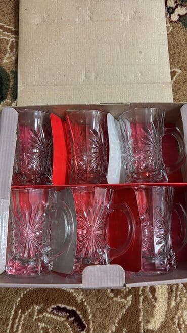 Fincanlar, Şüşə, 6 ədədli dəst