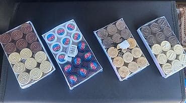 Nərd daşları dəsti – müxtəlif dizayn və rənglər Məhsul təsviri: -