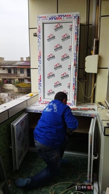 plastik qapi pencere qiymeti: Kombi Şkafı — 8