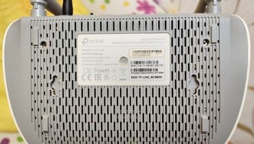 adsl modem: TP-LINK ADSL modem. İki antenalı sürət 300 mbs. Təzə kimi qalıb — 3