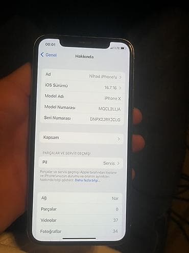 iphone 8 qiymet: IPhone X, 64 GB, Ağ — 5