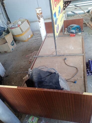 Uşaq mebeli: İşlənmiş, Təknəfərlik çarpayı, Matrassız, Siyirməsiz — 2