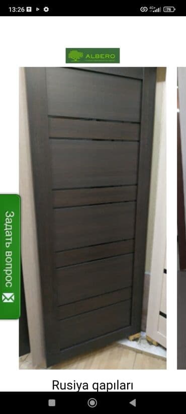 ağ xalca: Qonaq otağı üçün Yeni Otaq qapısı 90x205 sm Naliçnik ilə, Zəmanətli, Ödənişli quraşdırma, Pulsuz çatdırılma — 30