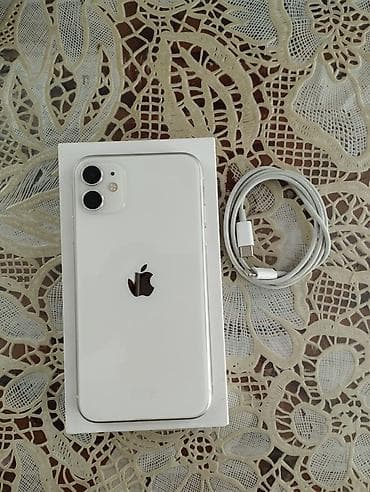 maqnit usb: IPhone 11, Ağ, Face ID — 3
