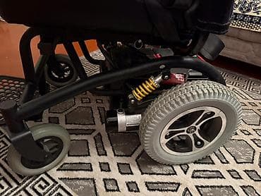 Tibbi maskalar: Elektrik əlil arabası – joystick idarəetməli, rahat oturacaq və — 2