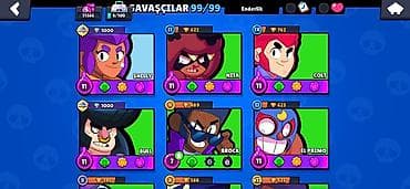 Velosiped ehtiyyat hissələri: Brawl Stars hesabı – yüksək göstəricilərlə dolu full kolleksiya - — 9