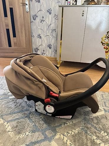 Avtokreslolar: Uşaq avtomobil oturacağı/daşıma beşiyi - Rəng: bej - Quraşdırma — 2