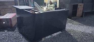 Asia: Mağaza kassası / resepsiyon stolu - L şəklində, kompakt dizayn - Asma — 2