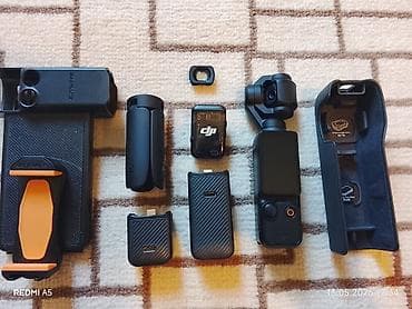 DJI Pocket (stabilizatorlu mini kamera) dəsti Komplekt: - DJI Pocket