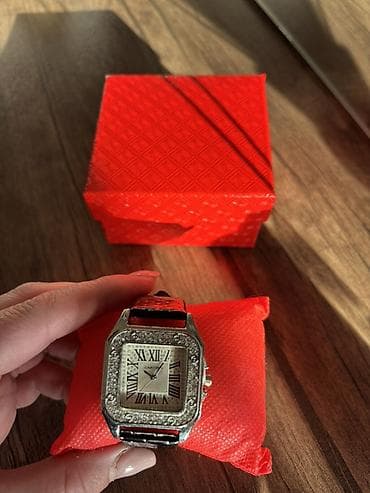 Yeni, Qol saatı, Cartier, rəng - Gümüşü
