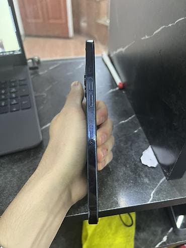 ip 12 mini: IPhone 12 Pro Max, 128 GB, Pacific Blue, Zəmanət, Simsiz şarj, Face ID — 5