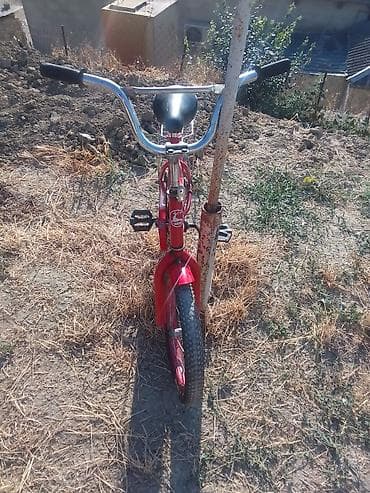 zigzag velosiped: Uşaq velosipedi – qırmızı rəng, 16 düymlük təkərlər Xüsusiyyətlər: - — 1