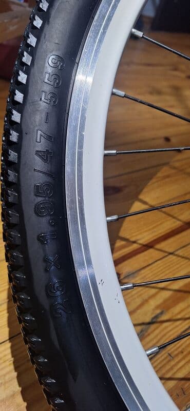 велосипеды с надувными колесами: Б/у Городской велосипед 26", Самовывоз — 6