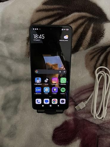 Redmi Note 11 Pro, 128 GB, rəng - Qara, Barmaq izi, Face ID