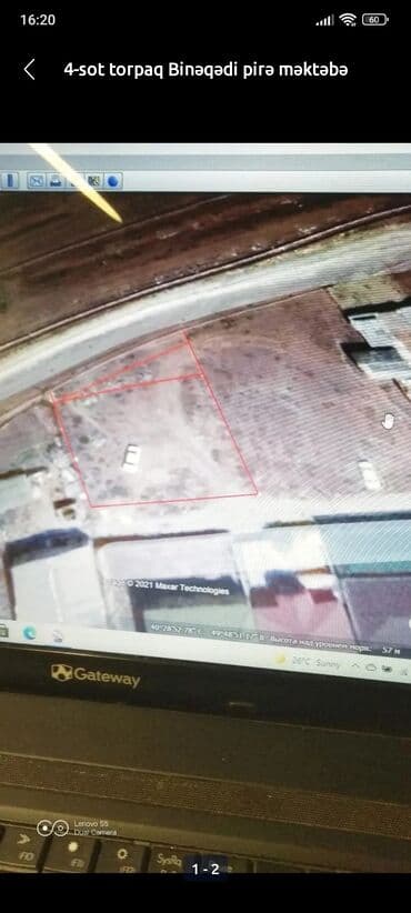 купить участок в бильгя: 4 sot, Tikinti, Mülkiyyətçi, Bələdiyyə — 2