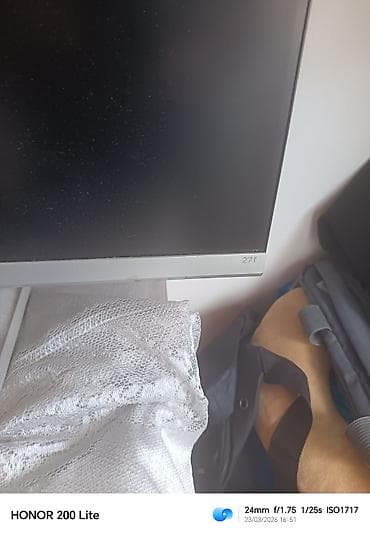 hp laptop: HP 27f 27" monitor - Ekran: 27 düym, nazik çərçivəli dizayn - — 2