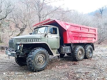maşın barter torpaq: URAL 6x6 dumper maşını - Tam ötürücülü (6x6) ağır off-road yükdaşıma — 3