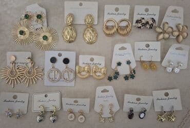 Yeni sırğalar. Mağaza bağlandığı üçün dəyərindən ucuz.Böyuk Xupinq lalafo.az -da Yeni sırğalar. Mağaza bağlandığı üçün dəyərindən ucuz.Böyuk Xupinq