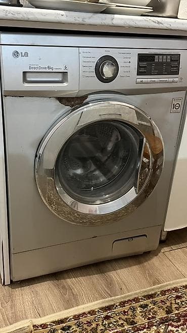 İşləkdir. LG paltaryuyan maşın – İnverter Direct Drive, 6 kq - Ön