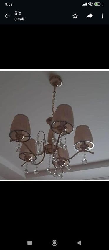 Çılçıraq, 5 lampa