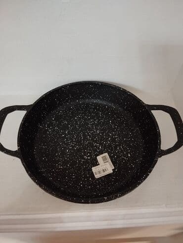 Mətbəx aksesuarları: Tava, rəng - Qara — 4