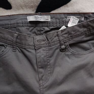 Üst geyimləri: Rəng - Boz, Cins şalvar, Oğlan üçün, 12 - 14 yaş — 6