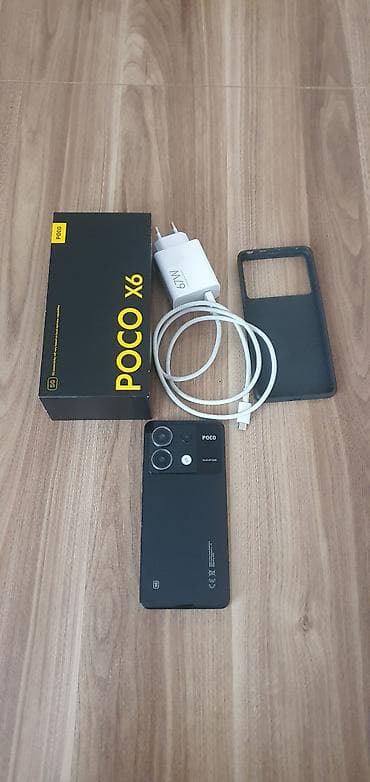Poco X6, 256 GB, rəng - Qara, Barmaq izi — 3